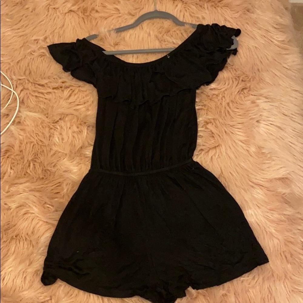 Off the shoulder romper!